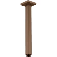 Кронштейн для верхнего душа Boheme Qubic 629-QUBIC-BRB 300 мм, потолочный, бронза матовая