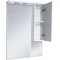 Зеркальный шкаф Misty Терра П-Тер02070-011П 69x100,1 см R, с подсветкой, выключателем, белый матовый - 2