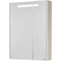 Зеркальный шкаф 60x81 см ясень фабрик L Акватон Верди 1A206902VDAV0