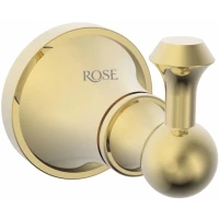 Крючок Rose RG1911E для ванны, золотой