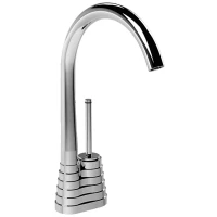 Смеситель для раковины Stella Titian TT 00117 CR00 с донным клапаном, хром