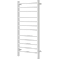 Полотенцесушитель электрический Point Вега П12 PN71850W 1000x530, диммер правый, белый матовый