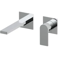 Смеситель для раковины AQG Alpha Two 01ALC180CR встраиваемый, хром