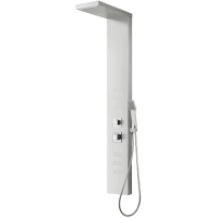Душевая панель AQG Edna 18EDN05IS с термостатом, нержавеющая сталь