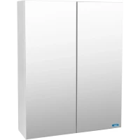 Зеркальный шкаф 55x70 см белый Viant Рим VRIM55-ZSH
