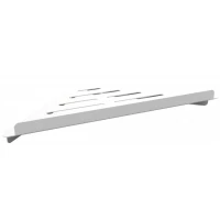 Полка угловая 19x19 см Bemeta White 102308264