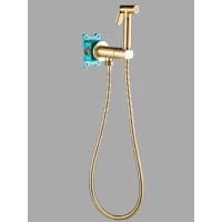 Гигиенический душ ALMAes Agata AL-877-09 со смесителем, бронза