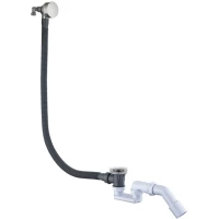 Слив-перелив для ванны Boheme 631-NB автомат с наполнением, никель матовый