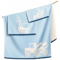 Полотенце для рук 30,5x30,5 см Kassatex Construction KKZ-172-CTN-LB