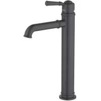 Смеситель для раковины Aquatek Классик AQ1504MB без донного клапана, черный матовый