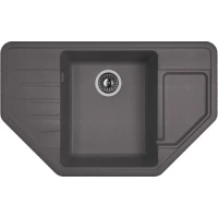 Кухонная мойка Dr.Gans Рио 25.080.C0800.411 80x50 см, графит