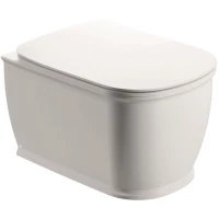 Унитаз подвесной Grossman Comfort GR-P3013 безободковый, с сиденьем микролифт, белый