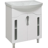 Тумба белый 62 см Runo Толедо 00000001038