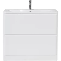 Тумба Bianco Lucido 79,6 см BelBagno Albano ALBANO-800-2C-PIA-BL