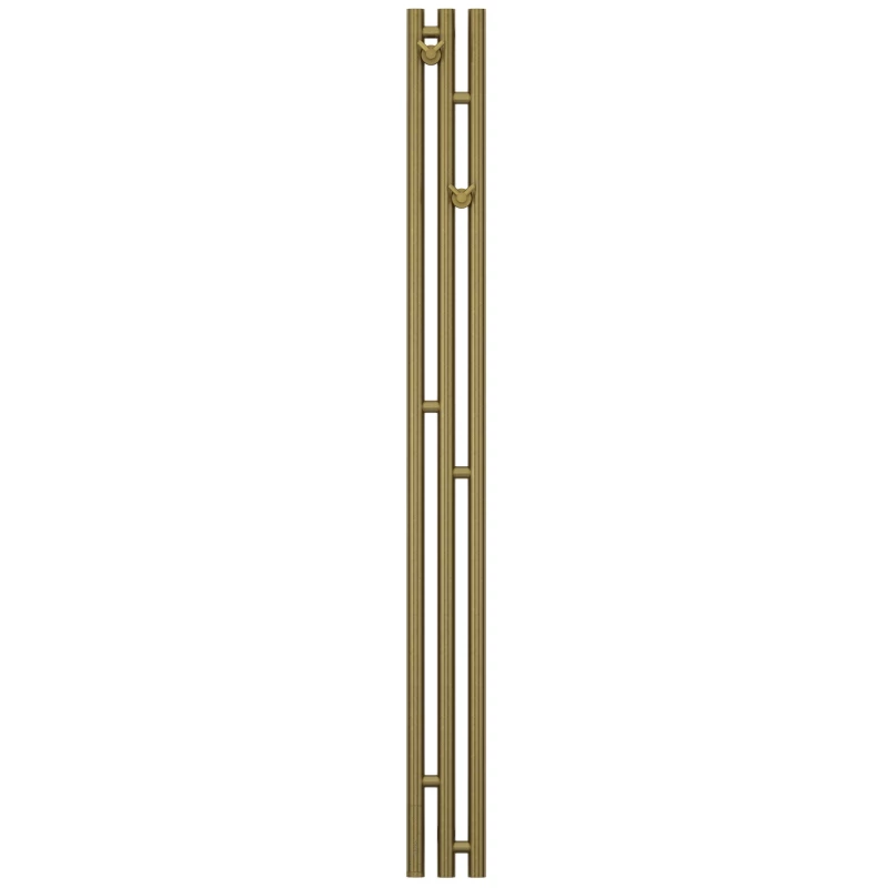 Полотенцесушитель электрический 1500x106 состаренная бронза МЭМ левый Сунержа Терция 3.0 05-5844-1511