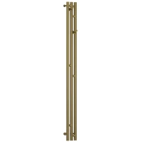 Полотенцесушитель электрический 1500x106 состаренная бронза МЭМ левый Сунержа Терция 3.0 05-5844-1511