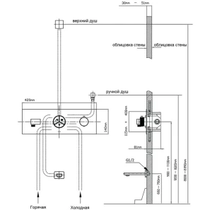 Изображение товара термостат для ванны vincea vscv-432tgm