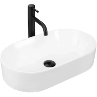 Раковина-чаша Rea Layla REA-U9108 53x30 см, накладная, белый