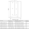 Душевая дверь 90 см Good Door Infinity SD-90-С-CH прозрачное - 4
