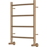 Полотенцесушитель водяной Point Афина П4 PN04156BR 600x532, бронза