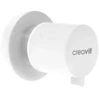 Вентиль запорный Creavit AC50L.BYM белый матовый