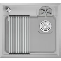 Кухонная мойка Granula 5807R, АРКТИК 58x52 см, белый