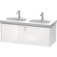 Тумба белый глянец 117 см Duravit Brioso BR404801022