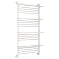 Полотенцесушитель водяной 1200x600 античное белое золото Сунержа Богема с полкой+ 10-0224-1260