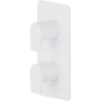 Термостат для ванны Newform Haka 67692E.01.014 встраиваемый, белый матовый