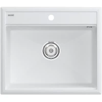 Кухонная мойка Paulmark Stepia PM115951-WH 59x51 см, белый