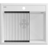 Кухонная мойка Paulmark Stepia PM115951-WH 59x51 см, белый