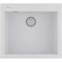 Кухонная мойка Paulmark Acrystone Decoration White PM935650-WH 56x50 см, белый