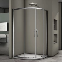 Душевой уголок 99x79 см Veconi Rovigo RV08-10080A-01-19C3 прозрачное