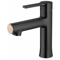 Смеситель для раковины Haiba HB10652-7 черный матовый