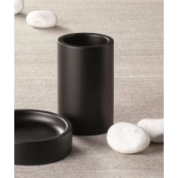 Стакан для зубных щеток Stil Haus Tondo 1205(NE) настольный, черный