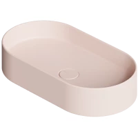Раковина-чаша Alice Hide Stadium 31120137 65x35 см, накладная, роза матовая