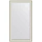 Зеркало 94x169 см белая кожа с хромом Evoform Exclusive-G BY 4574 - 1