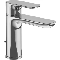 Смеситель для раковины Villeroy & Boch O.Novo TVW10410111061 с донным клапаном, хром