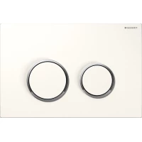 Кнопка смыва Geberit Sigma 20 115.778.KJ.1 для инсталляции, белый/хром