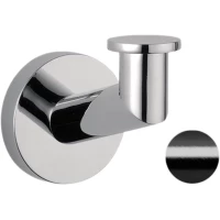 Крючок Remer Guest GS50CFP для ванны, черный хром матовый