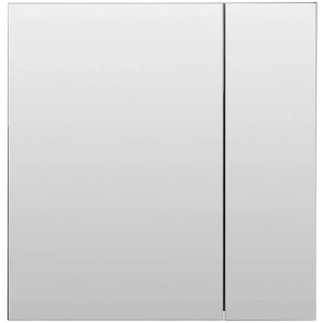 Изображение товара зеркальный шкаф 85x87,3 см орех l aquanet нью-йорк 00203954