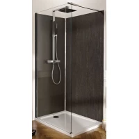 Неподвижная перегородка 77 см Jacob Delafon Contra E22FT80-BL прозрачное