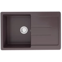 Кухонная мойка Ulgran шоколад U-507-345