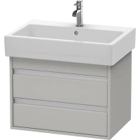 Тумба базальт матовый 65 см Duravit Ketho KT662400707