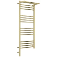 Полотенцесушитель электрический 1000x400 шампань МЭМ левый Сунержа Богема с полкой 3.0 020-5806-1040