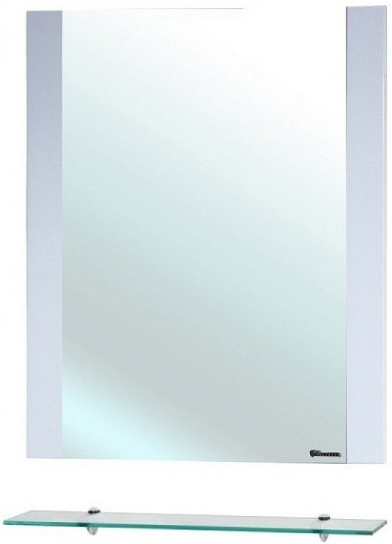 Зеркало 68х80 см белый глянец Bellezza Рокко 4613711030011