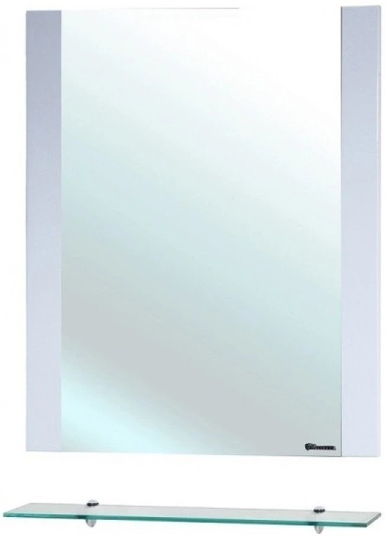 Зеркало 68x80 см белый глянец Bellezza Рокко 4613711030011 зеркало со шкафом bellezza