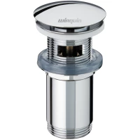 Донный клапан для раковины Wirquin 30723390 с переливом, хром