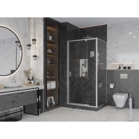 Душевой уголок 80x90 см Ambassador Elysium 111021102KX-90KX прозрачное