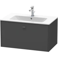 Тумба графит матовый 82 см Duravit Brioso BR400204949
